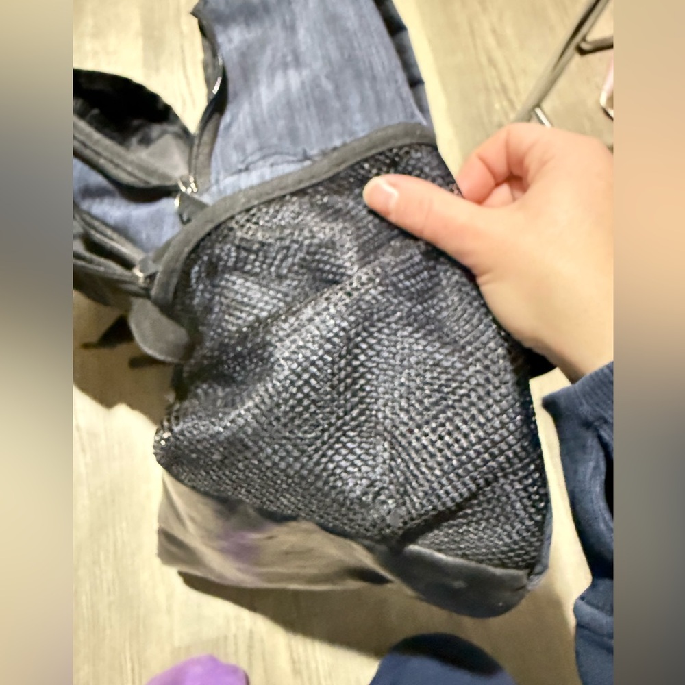 Merona Blue & Black Backpack - Picture 7 of 10